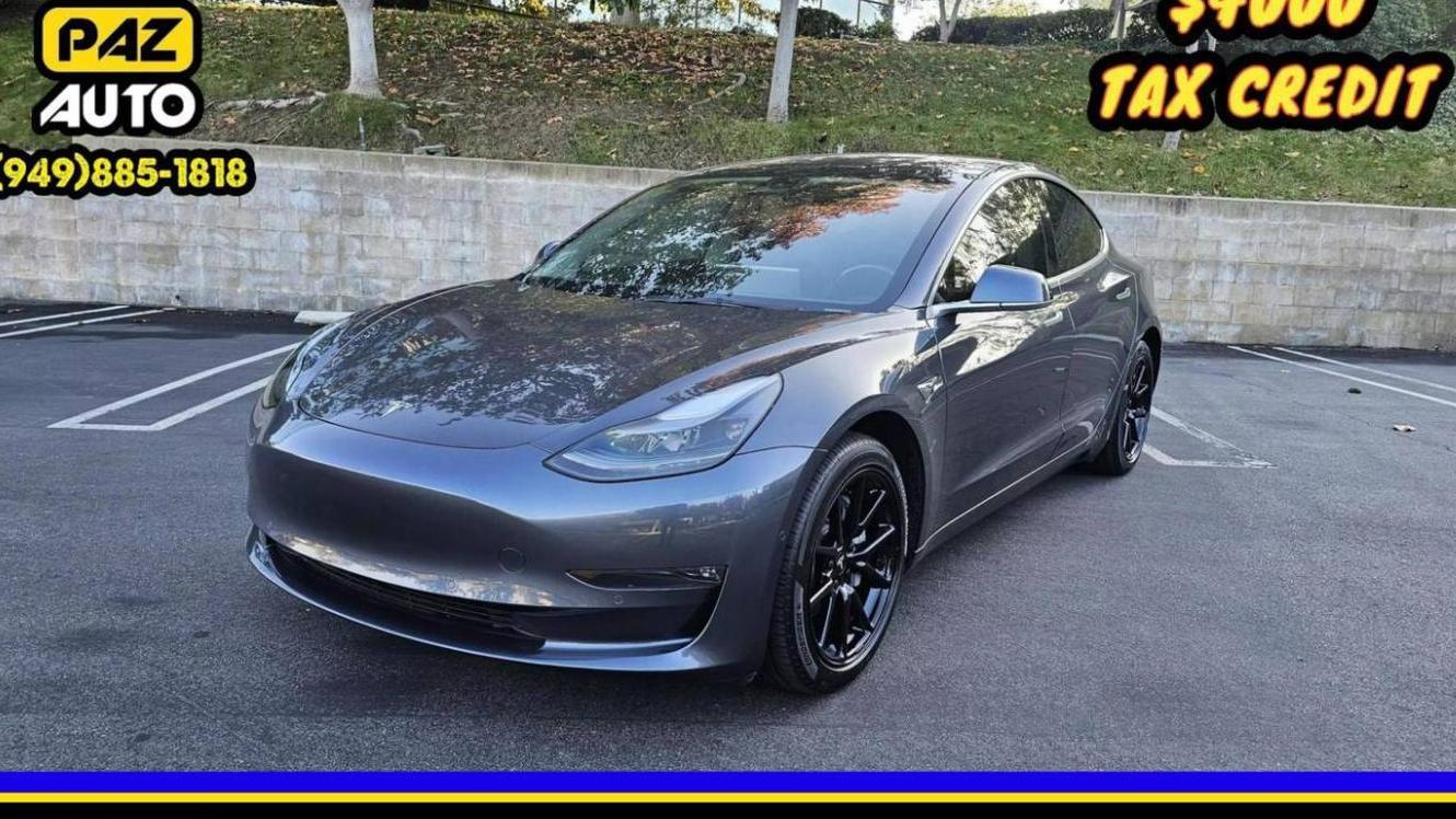 TESLA MODEL 3 2018 5YJ3E1EA0JF012707 image